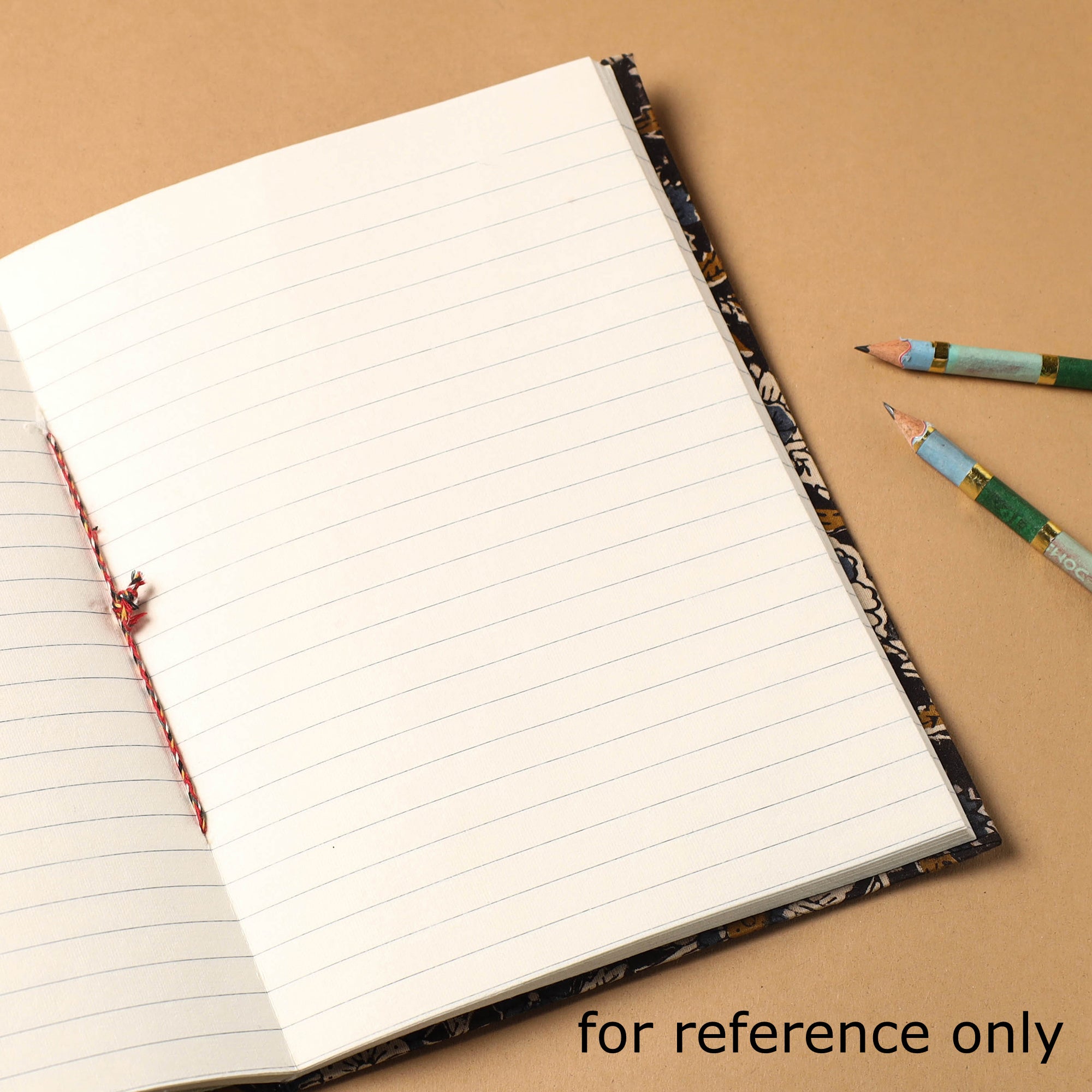 Multicolor Bagru Fabric Cover Handmade Paper Notebook