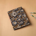 Multicolor - bagru fabric cover handmade paper notebook (9