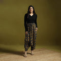 Multicolor - bagru natural dyed cotton harem pant 13