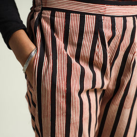  Bagru Block Printed Cotton Tapered Pant 