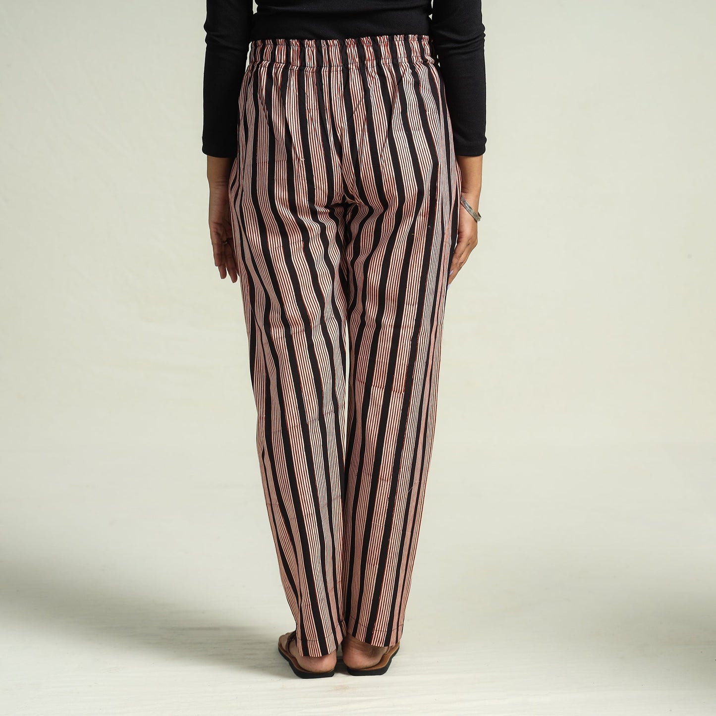  Bagru Block Printed Cotton Tapered Pant 