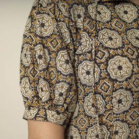 Buy Bagru Block Printed Cotton Tiered Dress 12 Online at iTokri.com