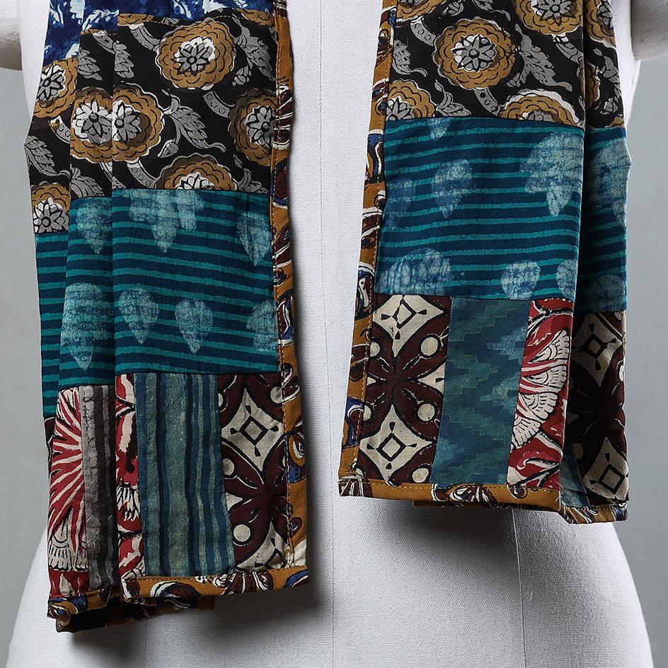 Buy Bagru Block Printed Patchwork Cotton Stole Online at iTokri.com