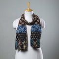  Bagru Block Printed Patchwork Cotton Stole 