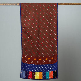 Patchwork Bandhani Stole
