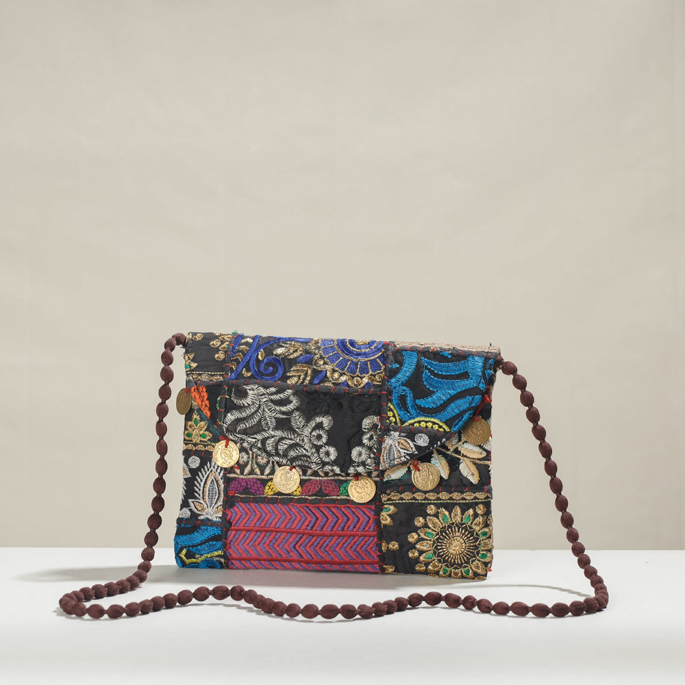 Banjara Assorted Vintage Embroidery Patchwork Sling Bag