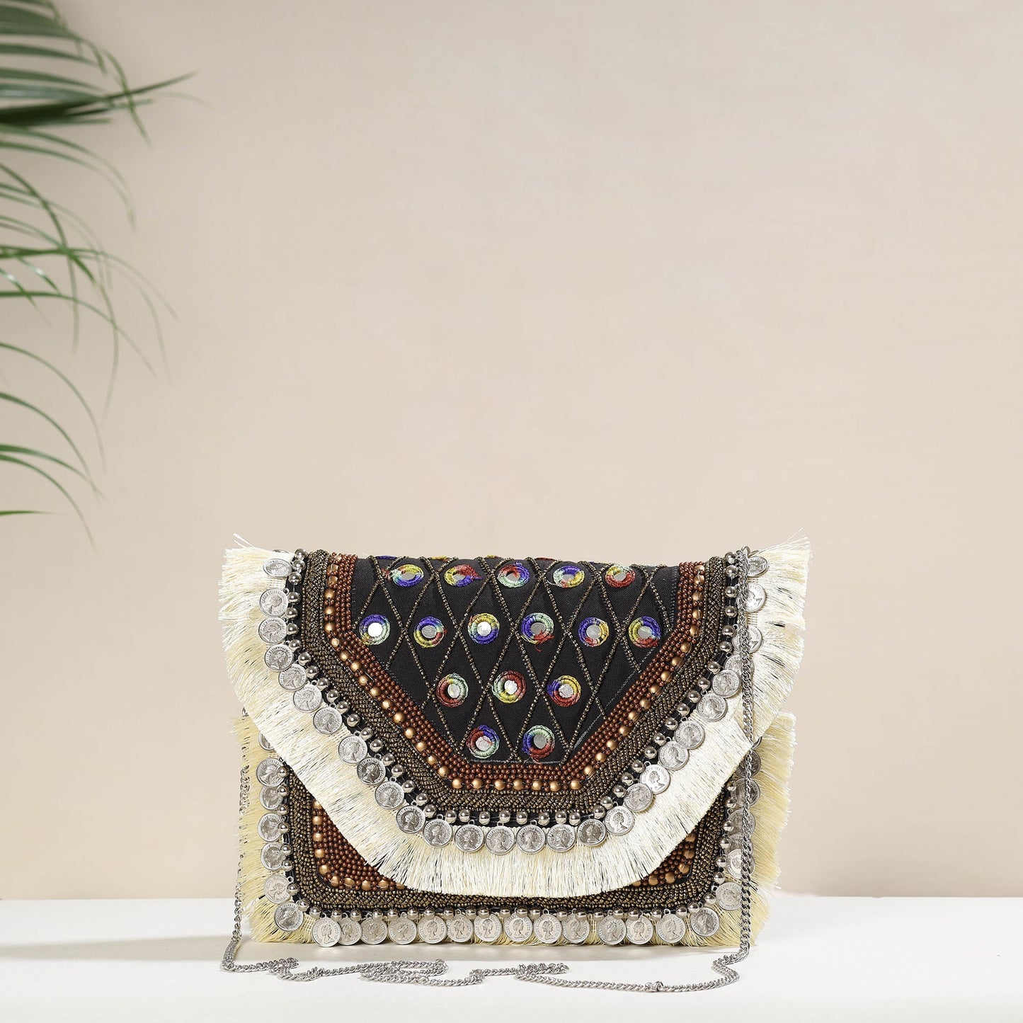 Multiolor Banjara Boho Ethnic Embellished Handcrafted Sling Bag
