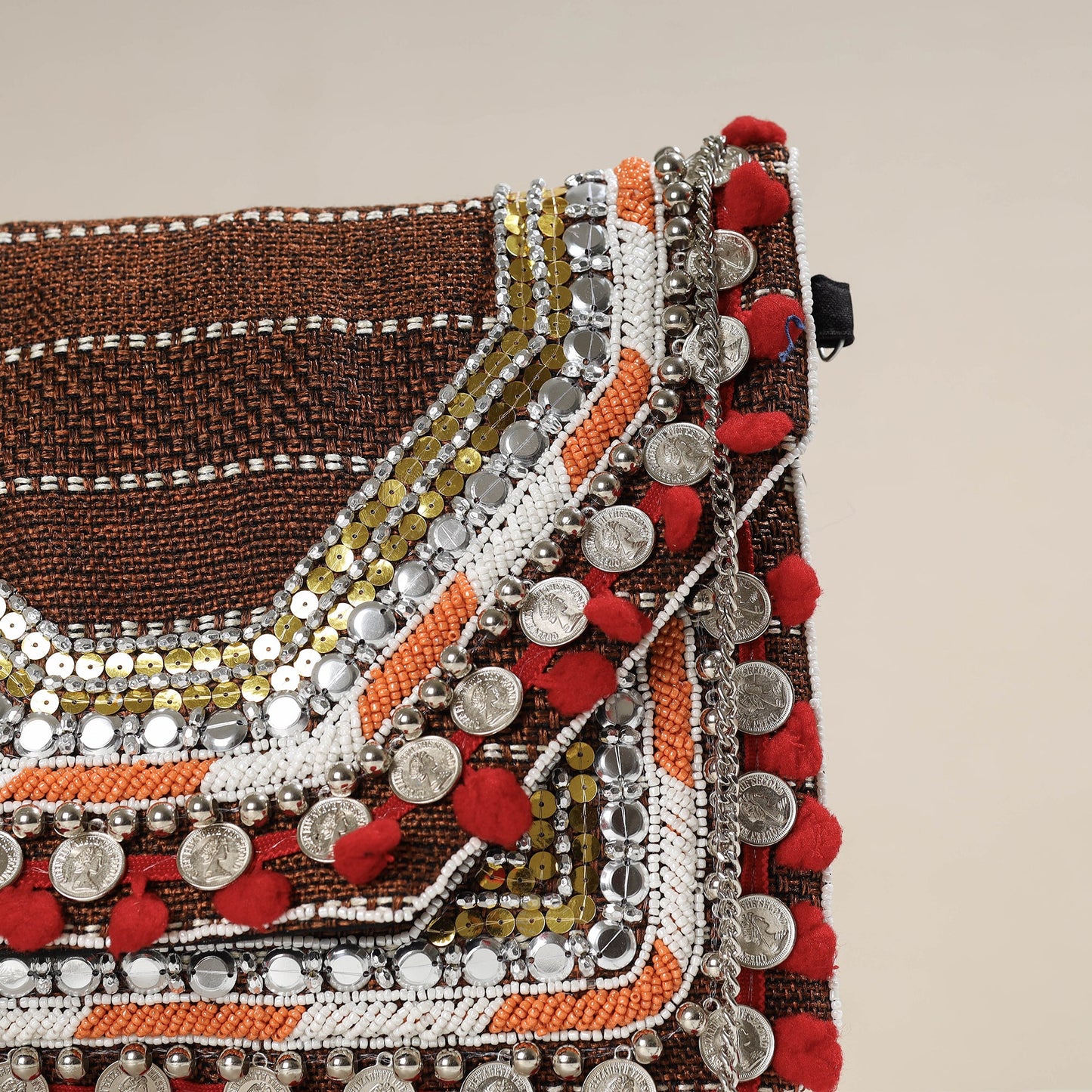 Miulticolor Banjara Boho Ethnic Embellished Handcrafted Sling Bag