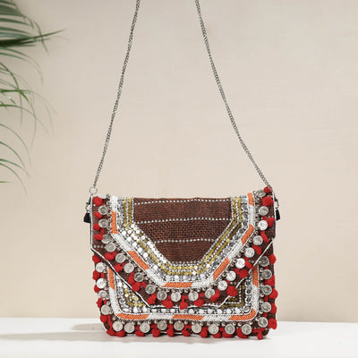 Miulticolor Banjara Boho Ethnic Embellished Handcrafted Sling Bag