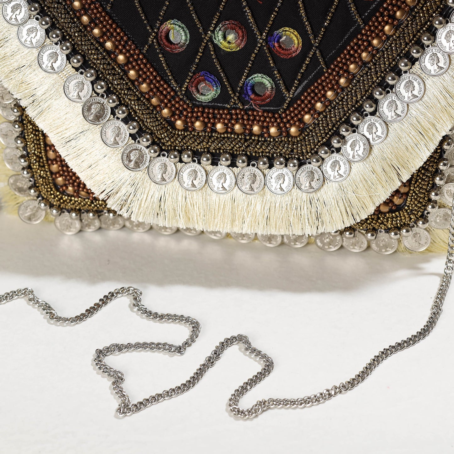 Multiolor Banjara Boho Ethnic Embellished Handcrafted Sling Bag