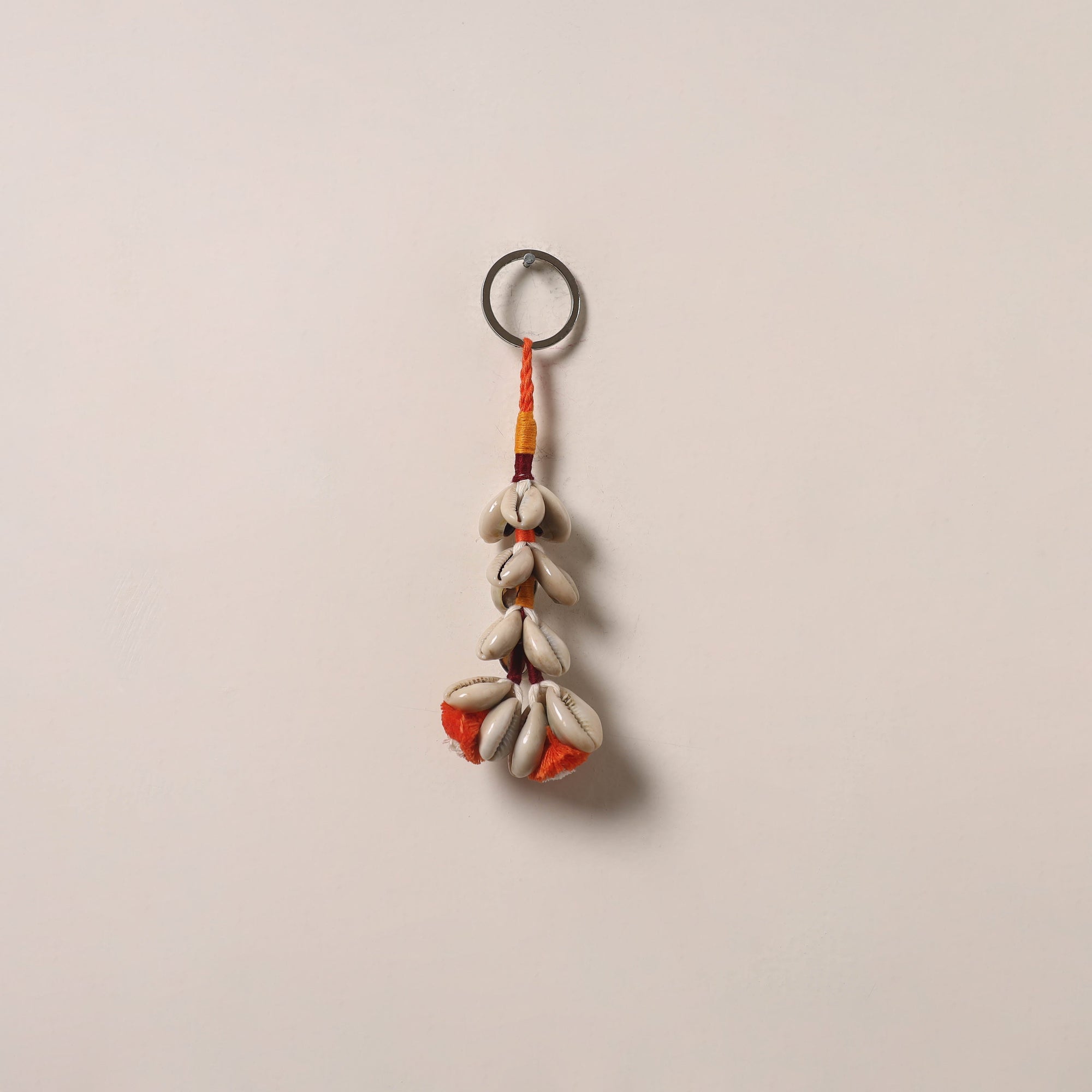 Banjara handmade shell work keychain 02 - handcrafted
