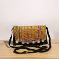 Buy Banjara Vintage Embroidery Mirror & Coin Work Sling Bag 04 Online l iTokri.com 