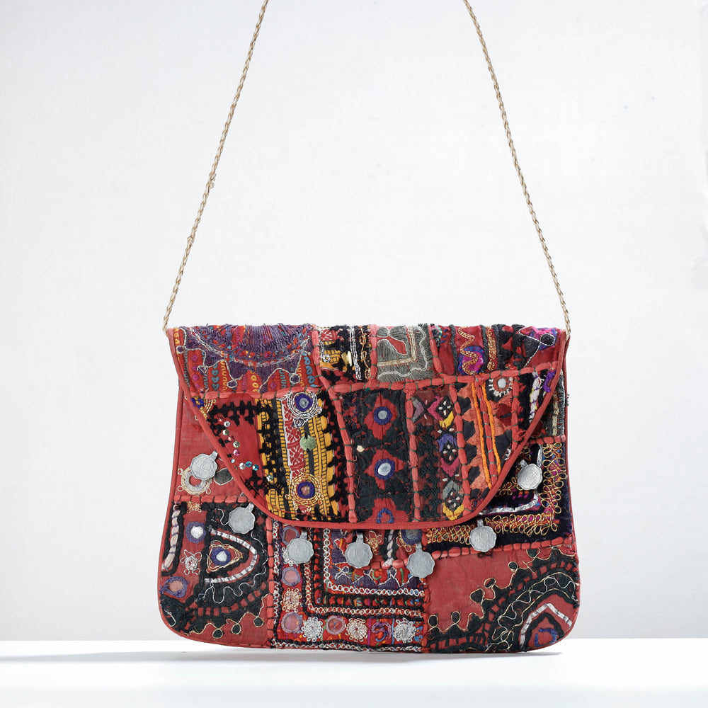 Embroidery Sling Bag