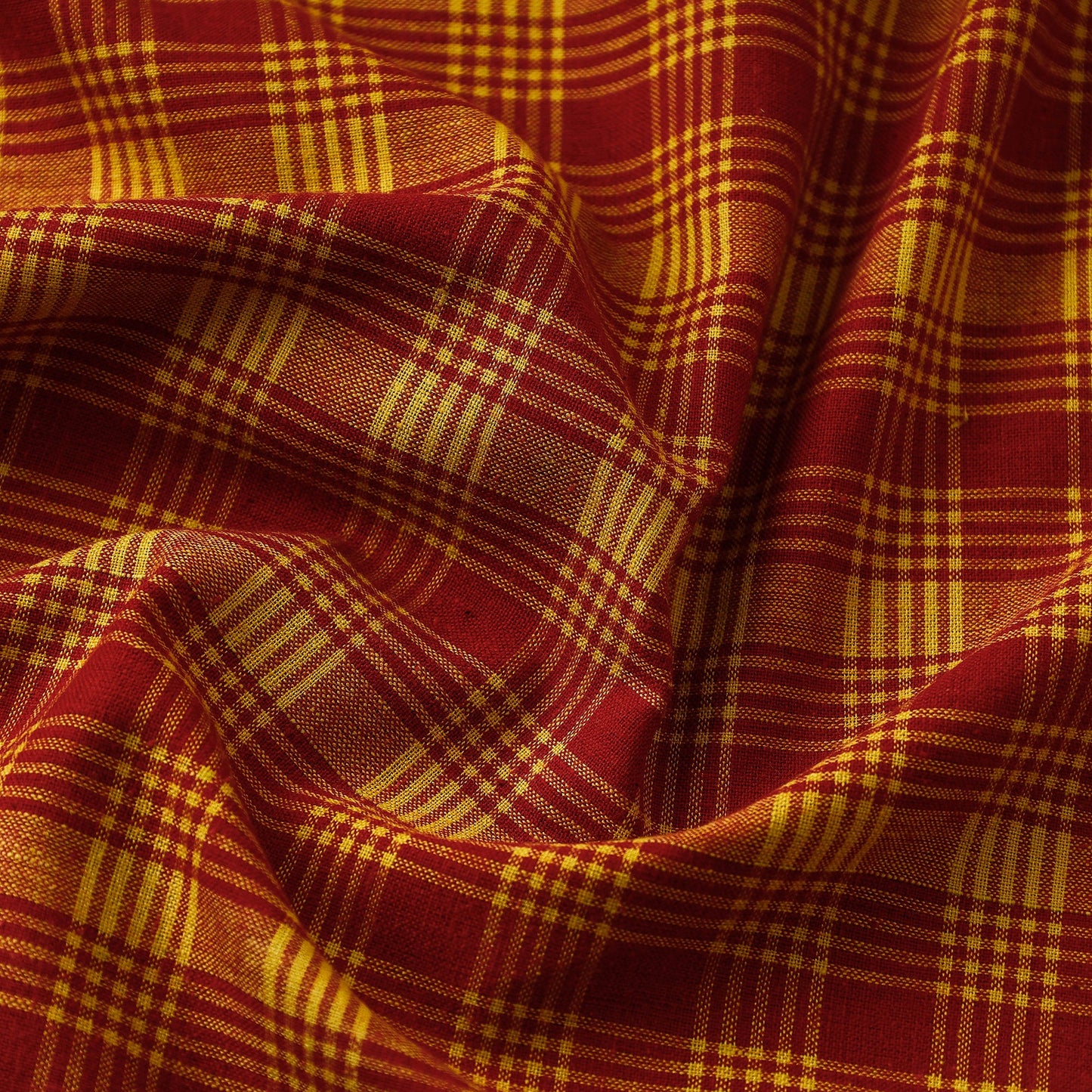  Baragaon Pre Washed Handloom Striped Cotton Fabric 