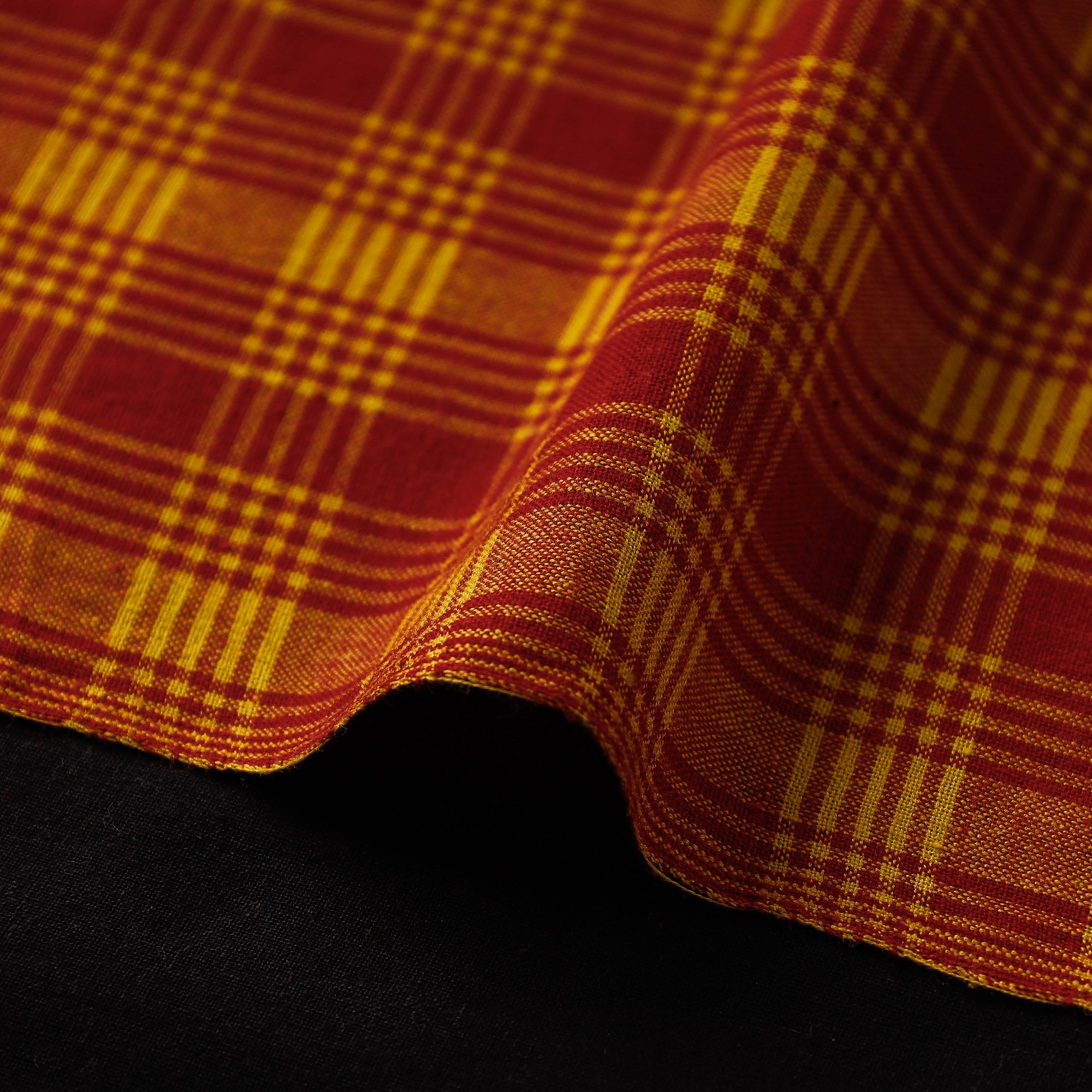  Baragaon Pre Washed Handloom Striped Cotton Fabric 