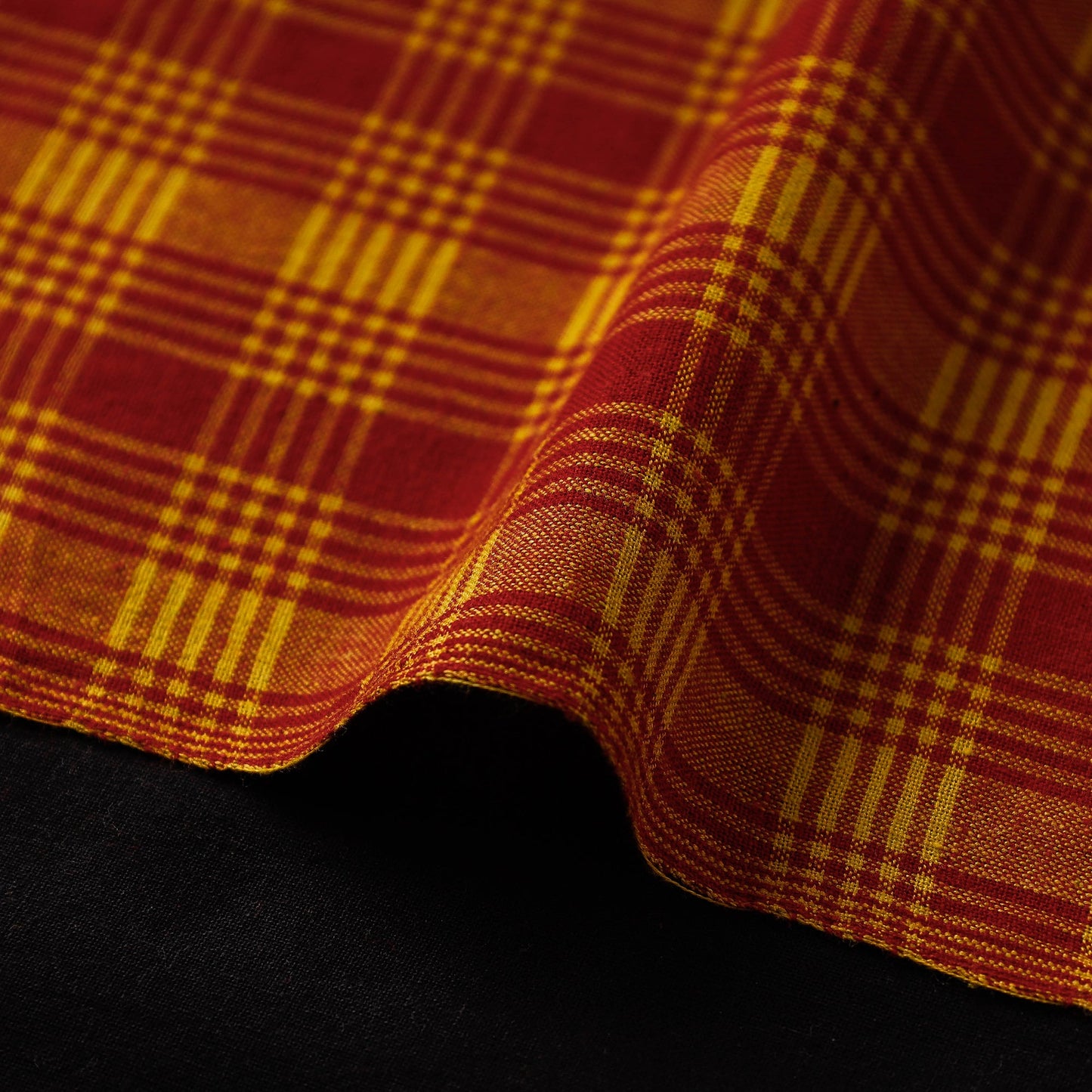  Baragaon Pre Washed Handloom Striped Cotton Fabric 