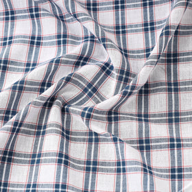 Buy Baragaon Pre Washed Handloom Striped Cotton Fabric Online l iTokri.com