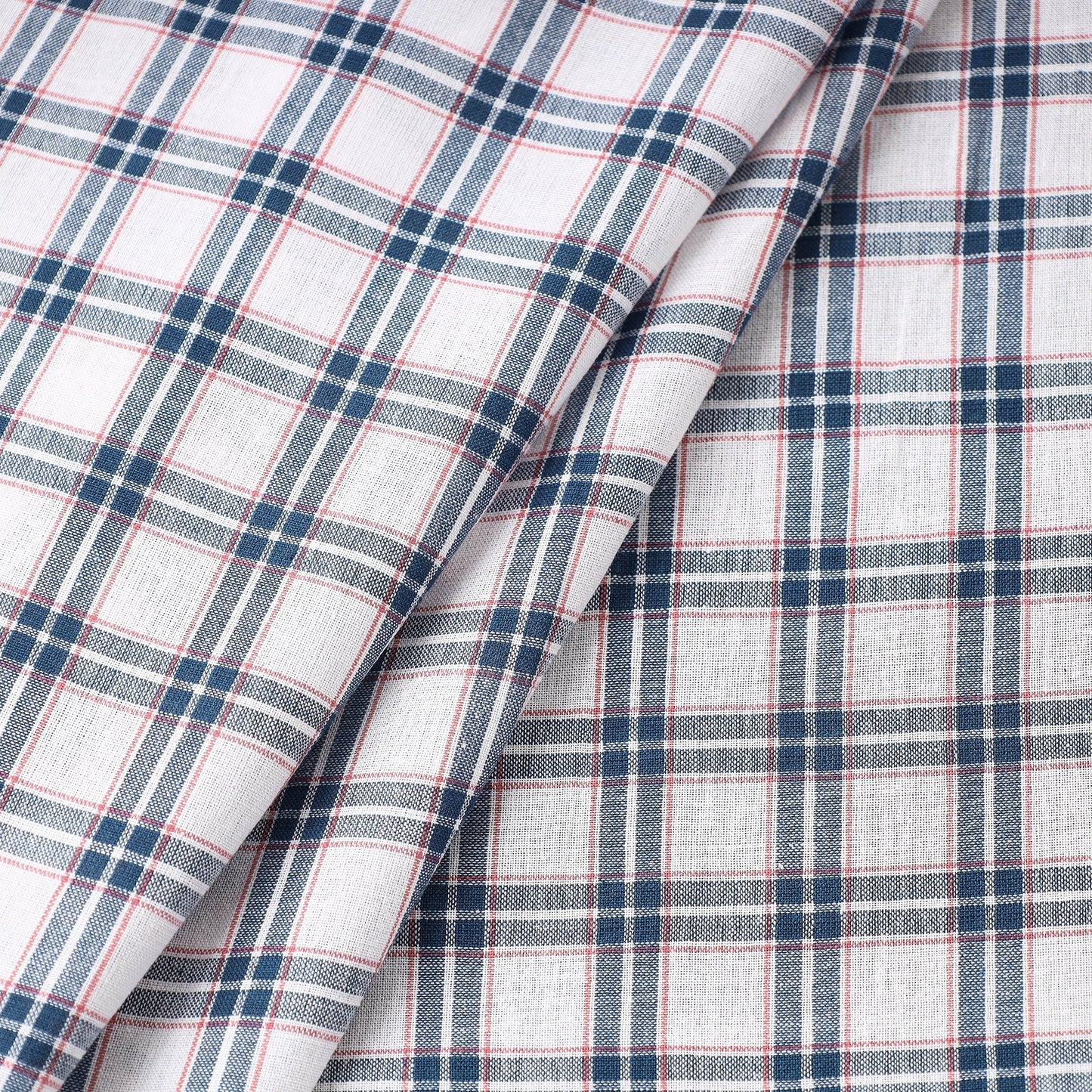 Buy Baragaon Pre Washed Handloom Striped Cotton Fabric Online l iTokri.com