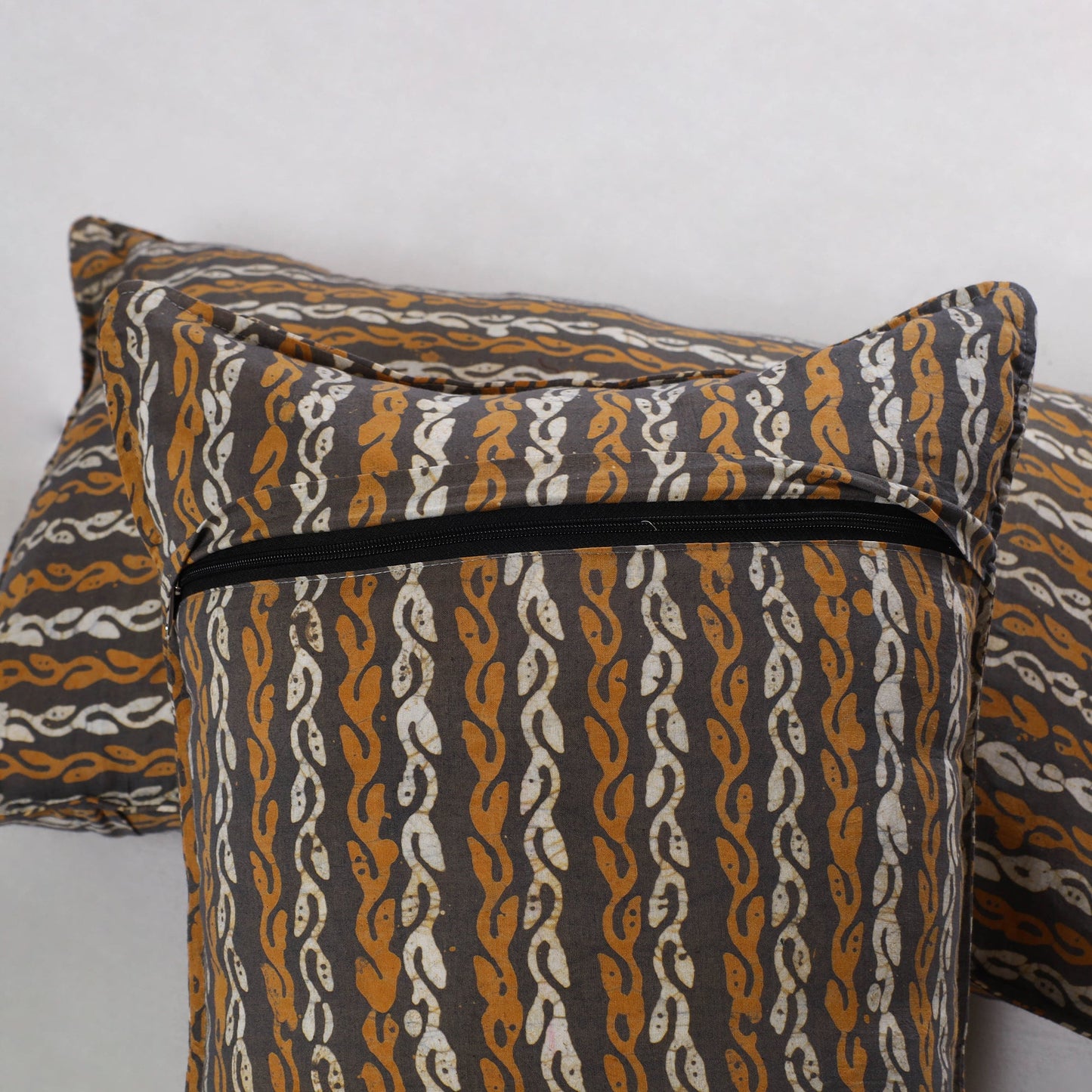 Buy Multicolor Batik Print Cotton Pillow Cover (Set of 2)