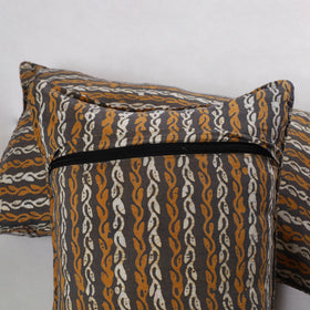 Buy Multicolor Batik Print Cotton Pillow Cover (Set of 2)