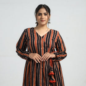 batik print dress