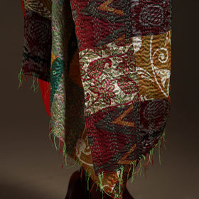Multicolor - bengal hand embroidery patchwork reversible