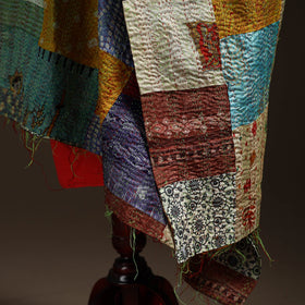 Multicolor - bengal hand embroidery patchwork reversible