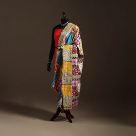 Multicolor - bengal hand embroidery patchwork reversible