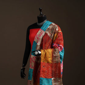 Multicolor - bengal hand embroidery patchwork reversible
