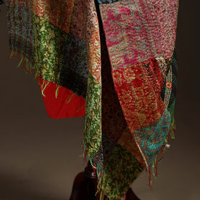 Multicolor - bengal hand embroidery patchwork reversible