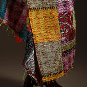 Multicolor - bengal hand embroidery patchwork reversible