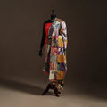 Multicolor - bengal hand embroidery patchwork reversible
