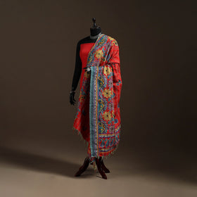 Multicolor - bengal hand embroidery patchwork reversible