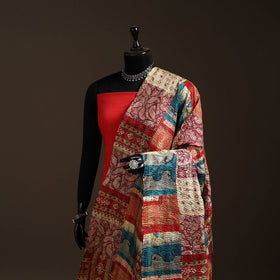 Multicolor - bengal hand embroidery patchwork reversible