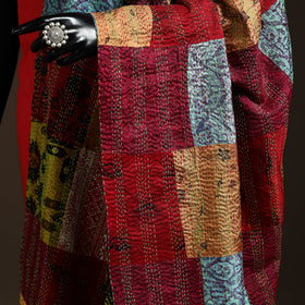 Multicolor - bengal hand embroidery patchwork reversible