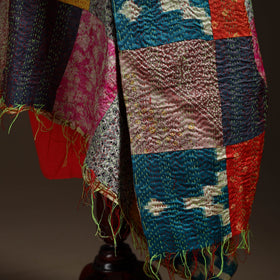 Multicolor - bengal hand embroidery patchwork reversible