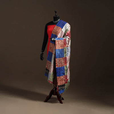 Multicolor - bengal hand embroidery patchwork reversible