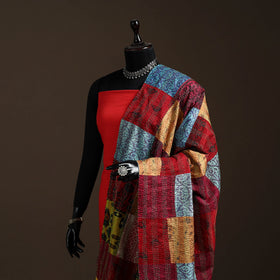 Multicolor - bengal hand embroidery patchwork reversible