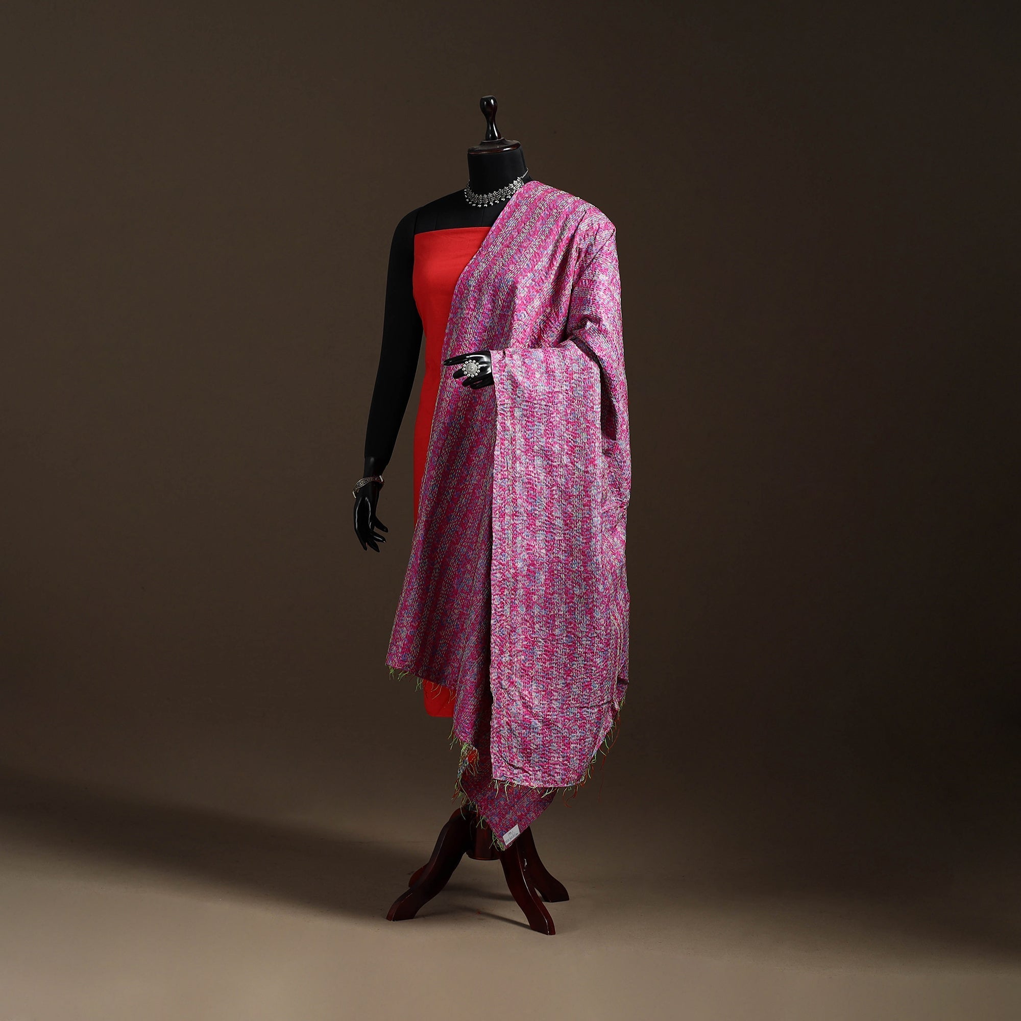 Multicolor - bengal hand embroidery patchwork reversible