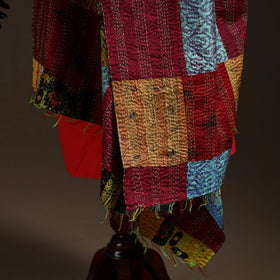 Multicolor - bengal hand embroidery patchwork reversible