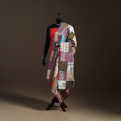 Multicolor - bengal hand embroidery patchwork reversible