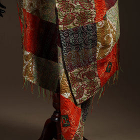 Multicolor - bengal hand embroidery patchwork reversible