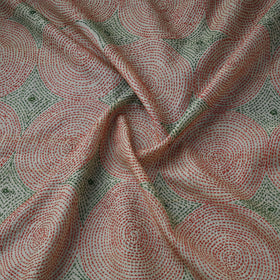 Bengal hand embroidery pure tussar silk handloom kantha