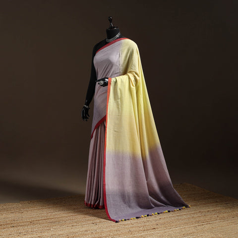 Multicolor - bengal handwoven cotton begumpuri saree 39