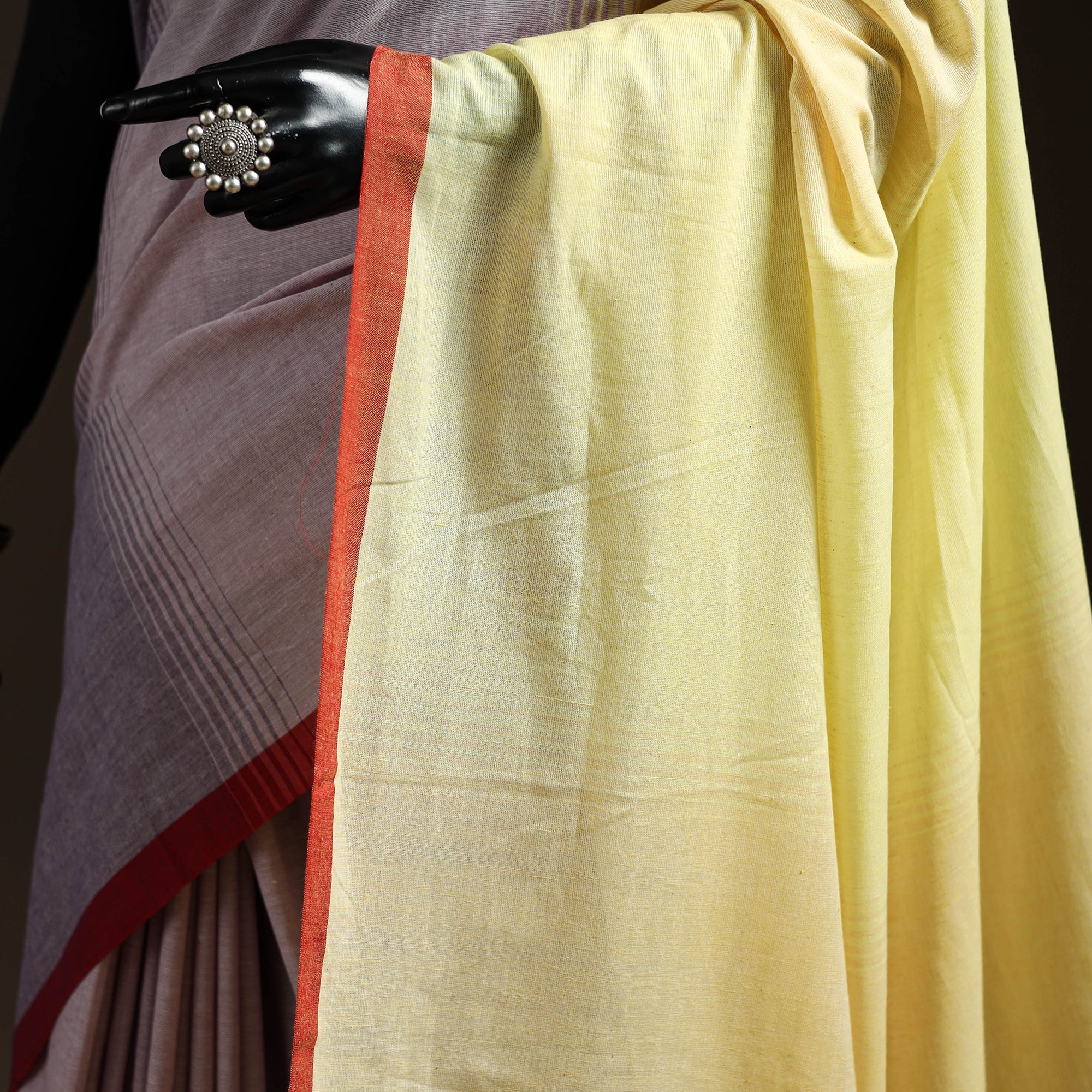 Multicolor - bengal handwoven cotton begumpuri saree 39