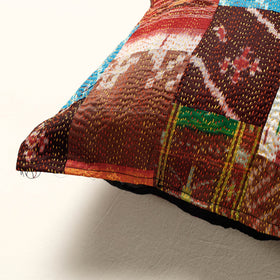  Bengal Kantha Embroidery Cotton Cushion Cover 18 