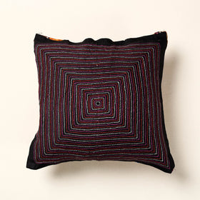  Bengal Kantha Embroidery Cotton Cushion Cover 18 