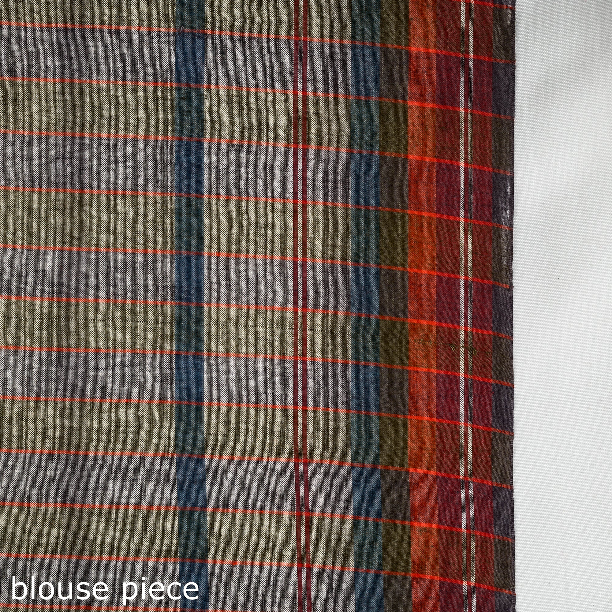 Buy Multicolor Birbhum Handloom Gamchha Cotton Saree 