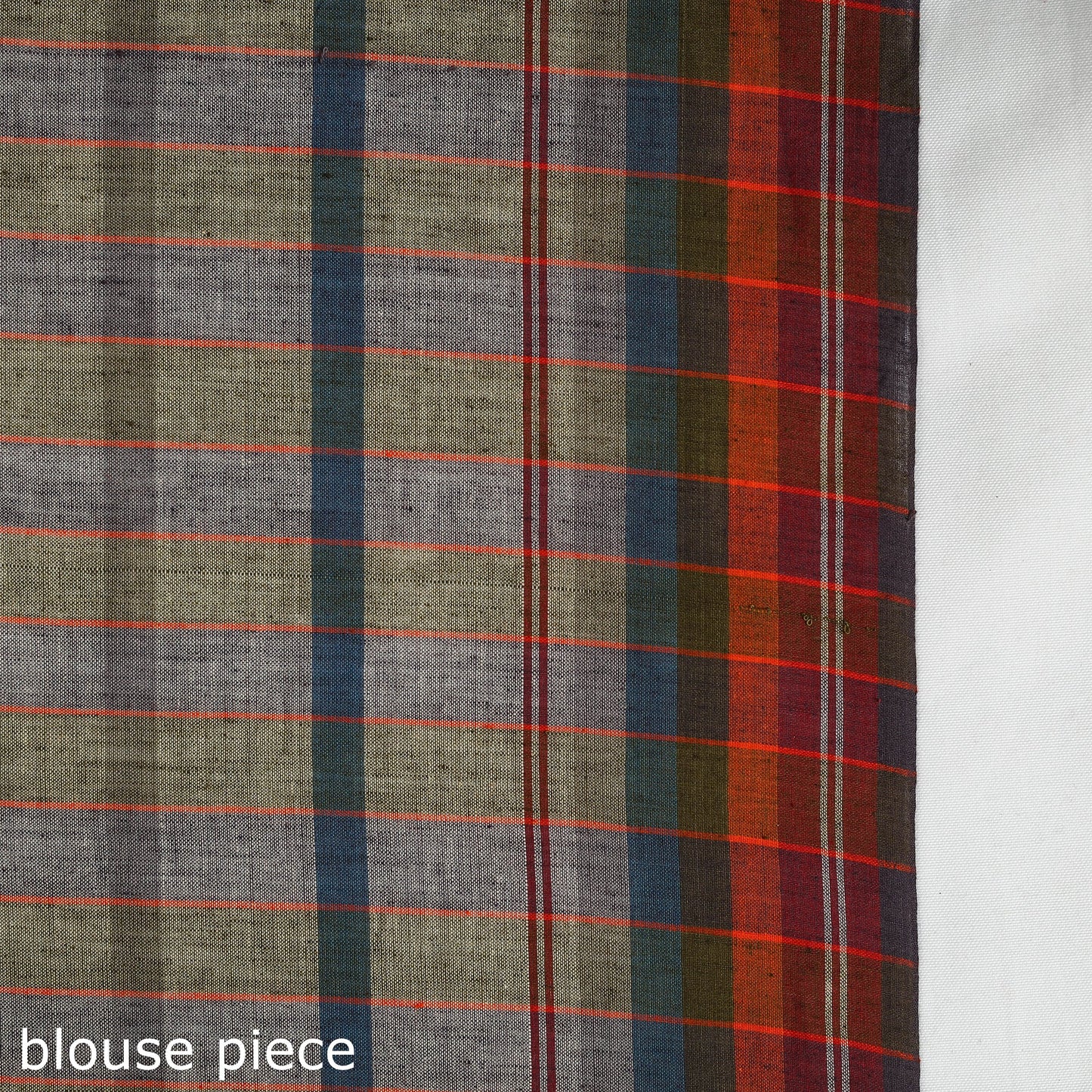 Buy Multicolor Birbhum Handloom Gamchha Cotton Saree 