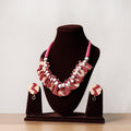 Buy Bishnupur Handcrafted Fabric Necklace Set Online at iTokri.com